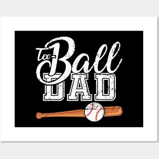 Teeball Dad - Funny Baseball - Father's Day 2021 Posters and Art